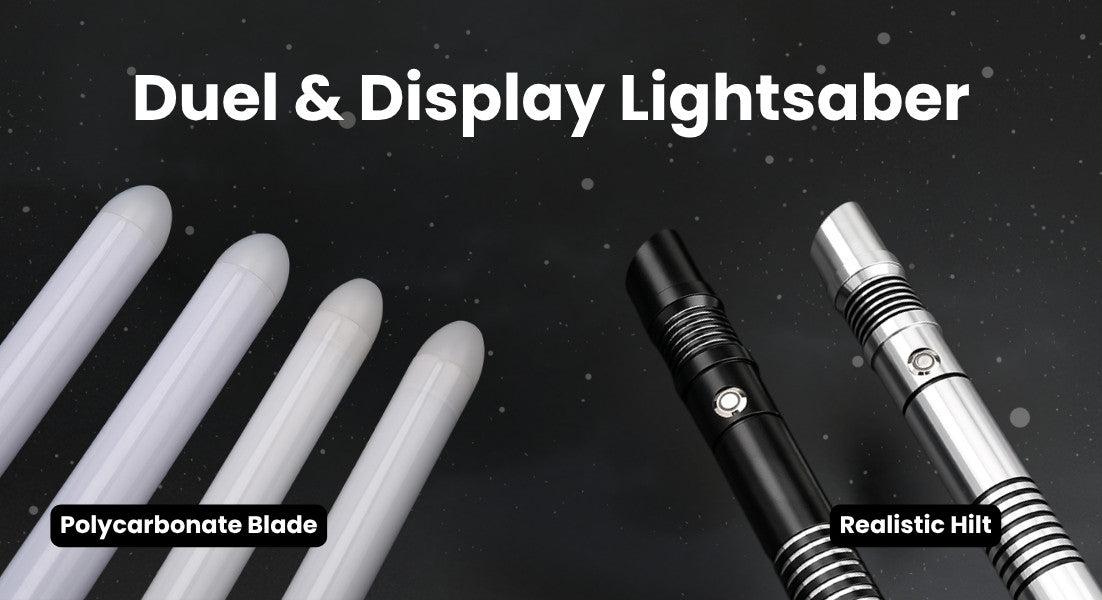 The Difference Between Duelling and Display Lightsabers
